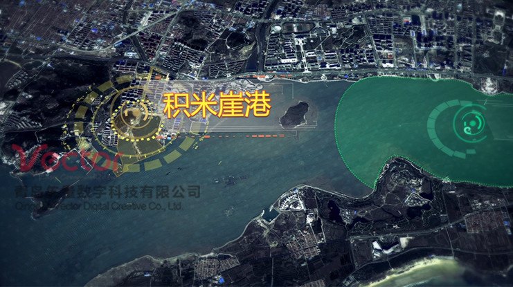 港口規(guī)劃3D動畫