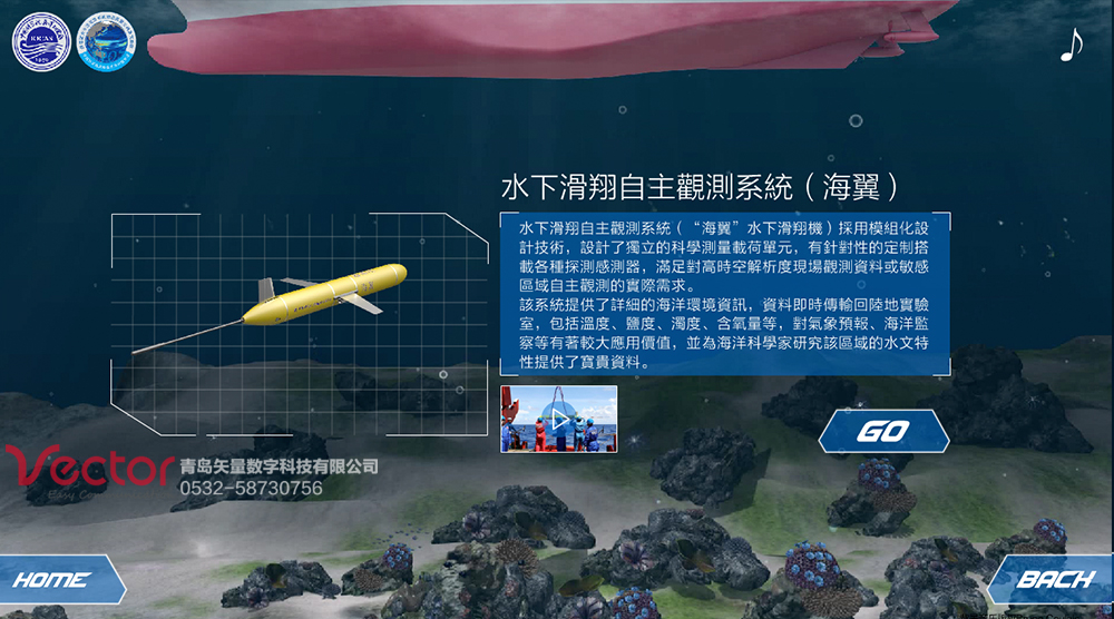 海底滑翔機(jī)動(dòng)畫展示（海翼）
